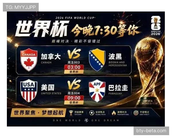 2026世界杯B组焦点：加拿大凭净胜球力压波黑